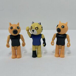 Roblox Game Piggy Tigry Tiger Toy Figure Articulate Posable Foxy Mini Toon Set